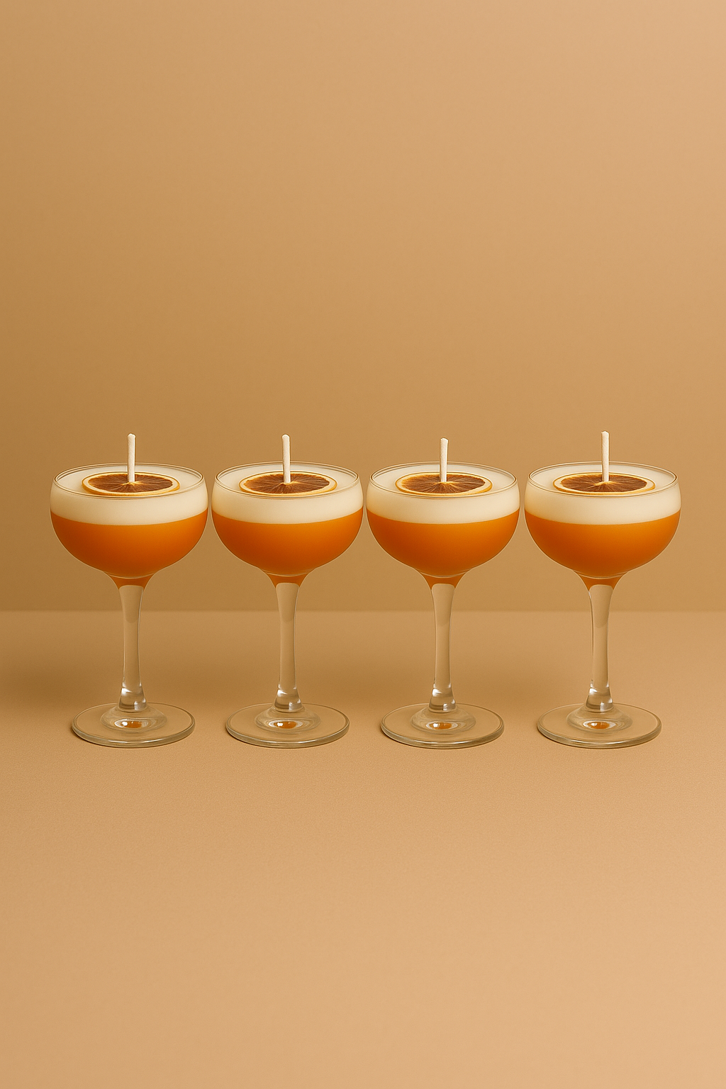 Orange Martini – Cocktailljus i glas