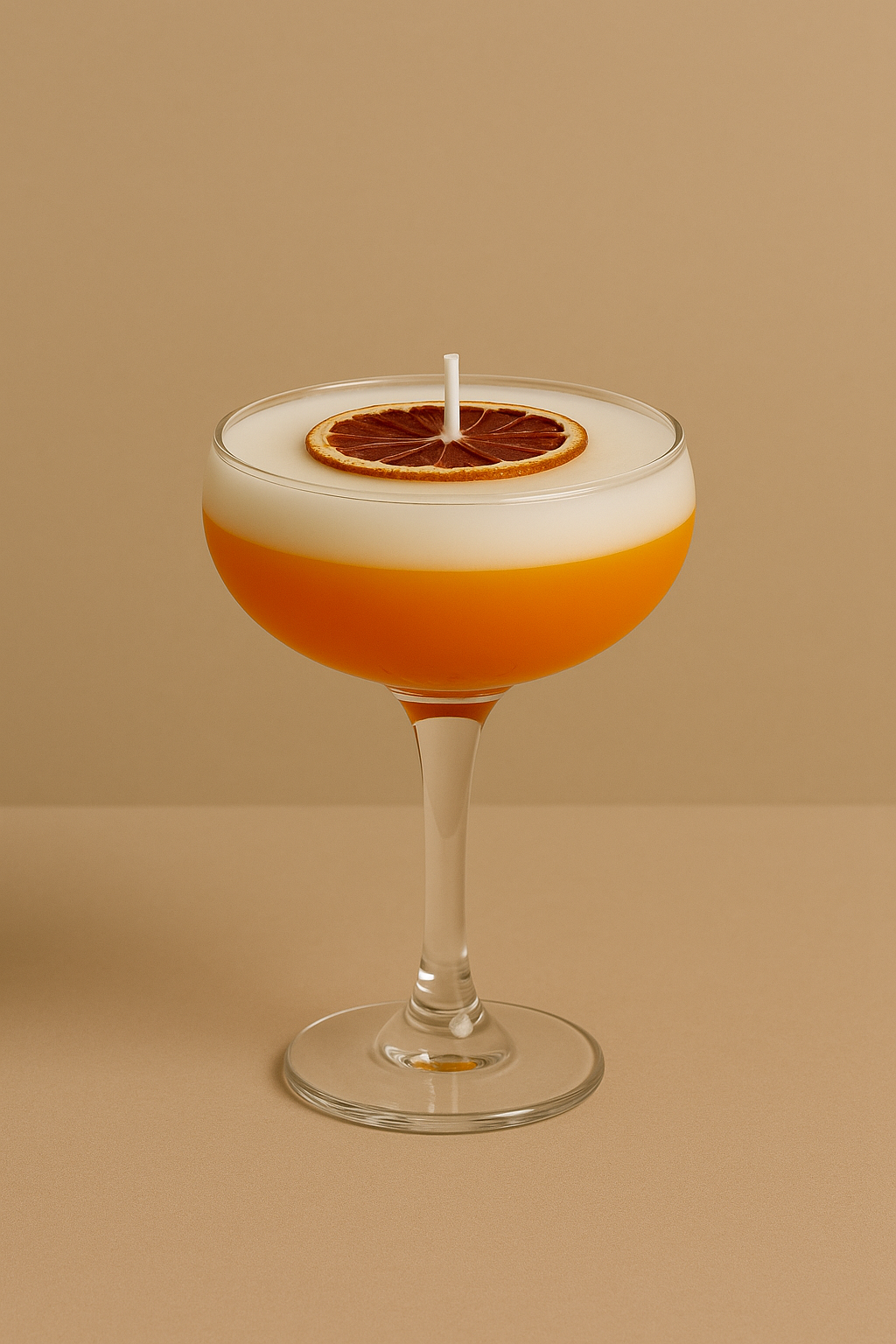 Orange Martini – Cocktailljus i glas
